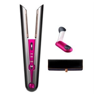 Dyson Hair Straightener - Pink and Black